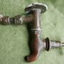 Vintage Brass Water Taps Image 4