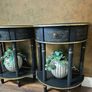 Half moon side tables / Nightstands Image 7
