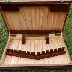 Antique Cutlery Box, Wooden