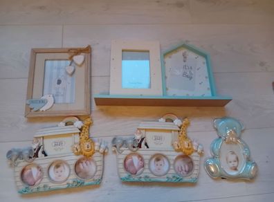 baby picture frames mix lot