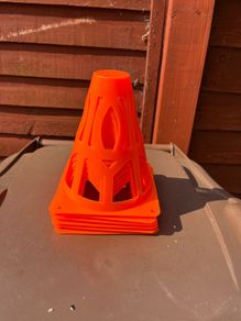 football cones