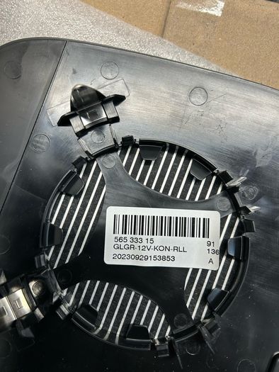 vw transport mirror glass