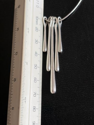 silver necklace