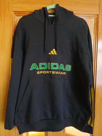 Hoodie mens addidas large