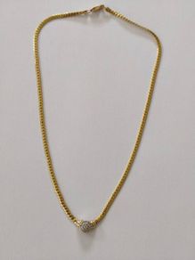 14k / ct Gold Chain / Necklace with Diamonds