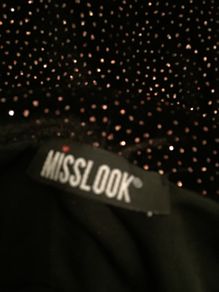 misslook sparkly dress