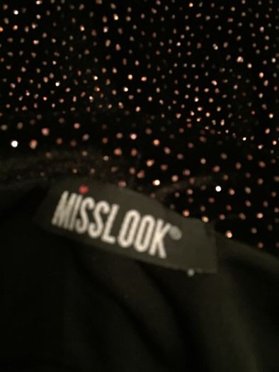 misslook sparkly dress