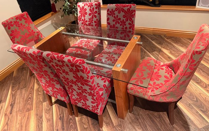 Glass Dining Table