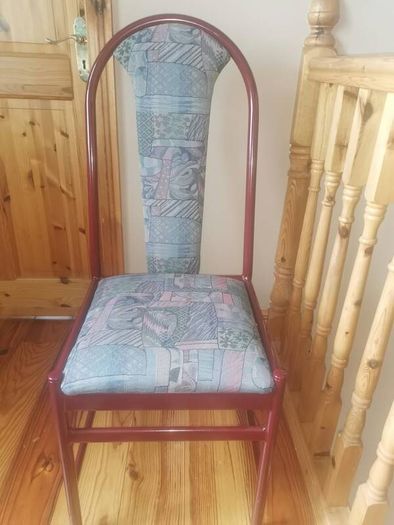 Dining table and matching chair