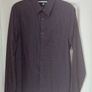 H&M deep navy shirt - size M slim fit - never worn.... Image 8