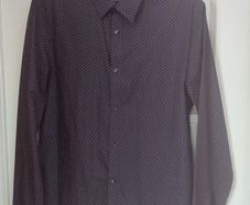 H&M deep navy shirt - size M slim fit - never worn....