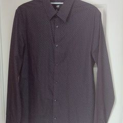 H&M deep navy shirt - size M slim fit - never worn....