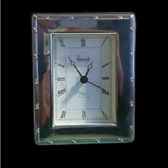 Vintage Harrods Hallmarked Silver Clock