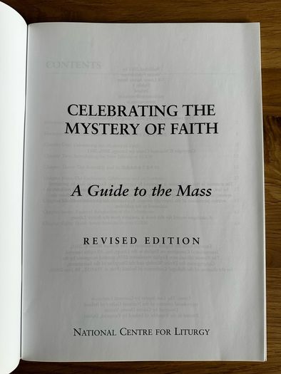 Celebrating the Mystery of Faith