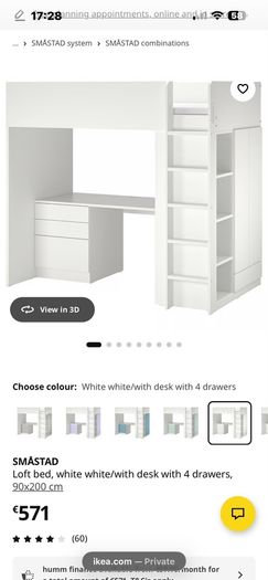 high sleeper bed