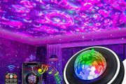 FREE EXPRESS SHIPPING Galaxy Projector, Star Night Light Projector with and Music Bluetooth Speaker, Ceiling Starry Star Light for Kids Baby Bedroom/Party/Game Rooms/Home Theatre
