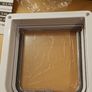 Cat / Dog flap white Image 4