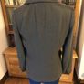 Vintage Grey Pin-striped Trouser Suit - Size 12 Image 3