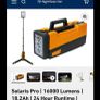 Professional 16000lm Rechargeable LED Work Light Image 10