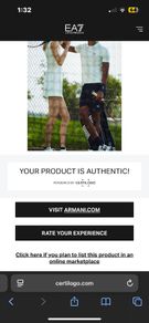 Armani tracksuit women