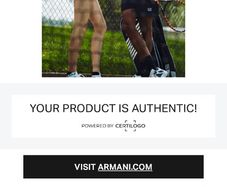 Armani tracksuit women