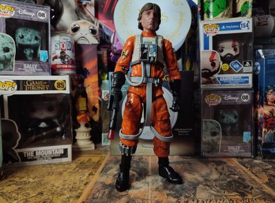 Luke Skywalker X Wing Pilot Figure ! 13" (33 cm) Tall ! Disney Store ! 2013 ! Star Wars New Hope !