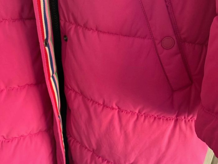 Boden Pink Puffa Coat