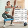 Resistance Bands, [Set of 5] Skin-Friendly Resistance Fitness Exercise Loop Bands with 5 Different Resistance Levels - Carrying Case Included MULTIPLE COLOURS AVAILABLE, SEE PHOTOS (FREE POSTAGE) Image 9