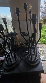 2 Unusual Multi Bulb Lamps