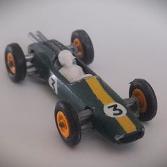 Diecast Vintage Matchbox Lotus Racing Car - Good, slightly chipped condition/No Box