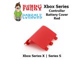Xbox Series S X Controller Battery Pack Cover Shell Holder Red