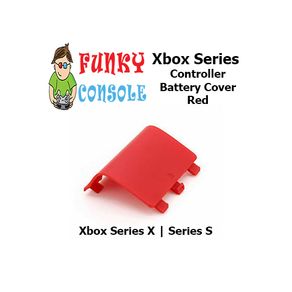 Xbox Series S X Controller Battery Pack Cover Shell Holder Red