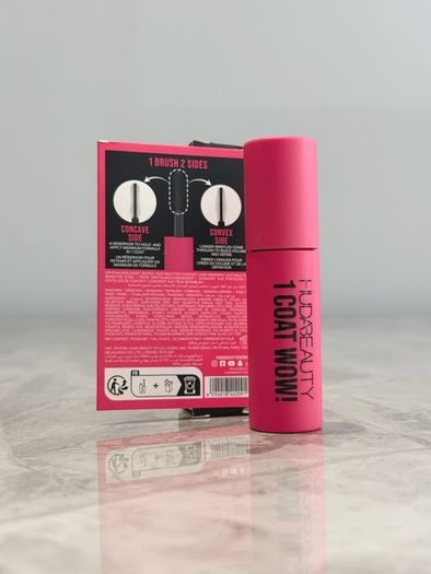 New Huda Beauty 1 Coat WOW Extra Volumising and Lifting Mascara Mini
