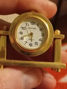 1950s antique clock. ( miniature)