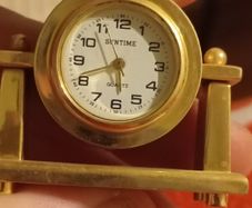 1950s antique clock. ( miniature)
