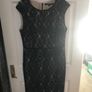 french connection navy midi dress Image 4
