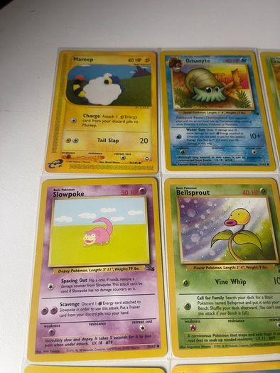 Vintage Pokemon Cards Lot