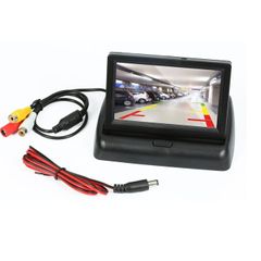 New Panoramic 4.3 Inch Folding TFT Color LCD Monitor Screen Video Car DVD #1060