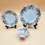 Collectible Wedgwood Bone China, Hathaway Rose trio Image 7