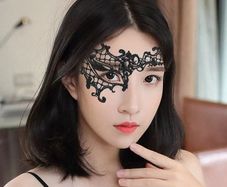 Lace eye mask