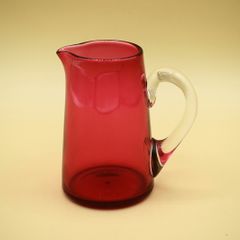 Vintage Small Cranberry Creamer