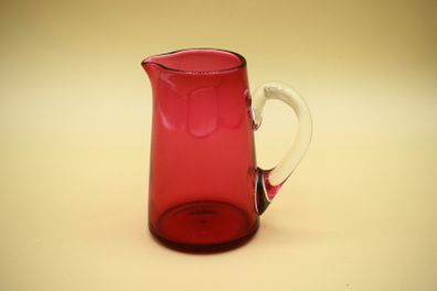Vintage Small Cranberry Creamer