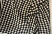 skirt H&amp;M gingham size 38 (10) frill place &amp; cream skirt