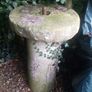 Antique limestone roller. Image 3