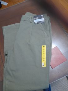 Green khaki ladies Chinos