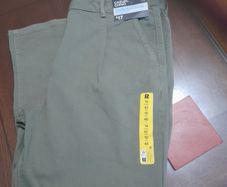 Green khaki ladies Chinos