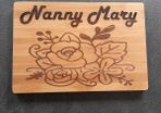 Chopping board personalised chopping board wedding gift present