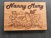 Chopping board personalised chopping board wedding gift present