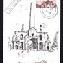 1978 Ireland Europa Architecture Commemorative Stamps Maximum Cards signed by designer Aine McCarthy with First Day Cover (FDC) cancel from Inis (Ennis, Co. Claire) Image 2