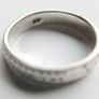 Vintage Hand Engraved Sterling Silver 925 Band Ring Size L1/2 - 2,7g Image 10